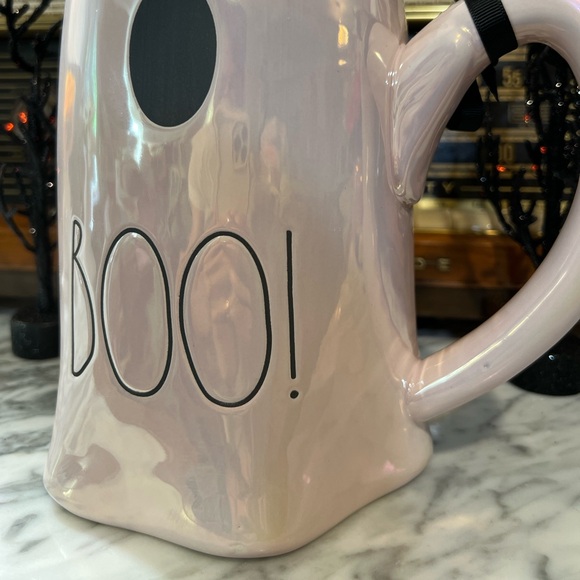 ✨NEW👻Rae Dunn 2024 Pink Iridescent Ghost Pitcher💖 - Picture 7 of 11